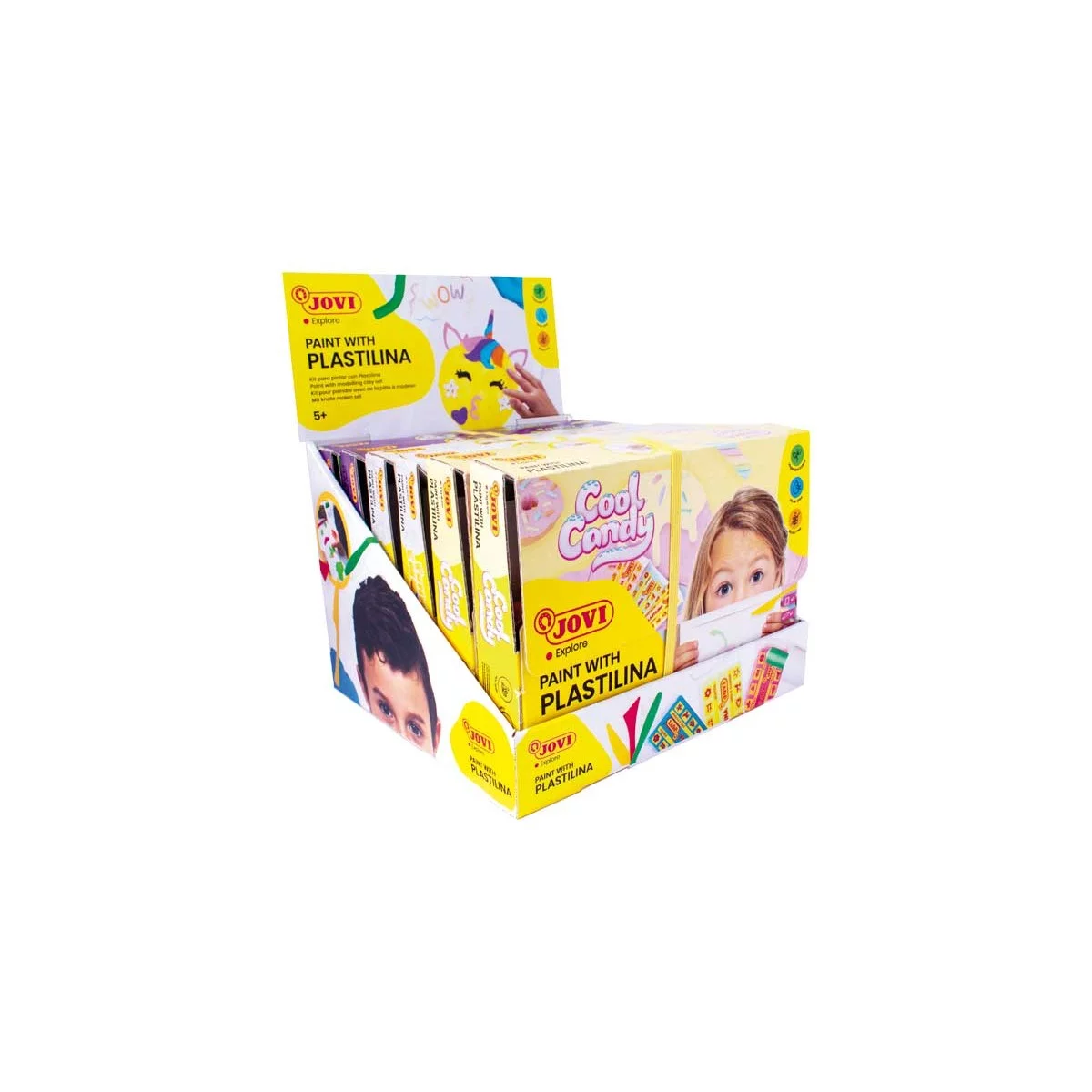 Expositor 6 kits JOVI pinta con...